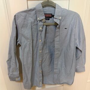 100% cotton Vineyard Vines Blue Casual Button Down Shirt